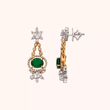 18 KT Diamond Earring